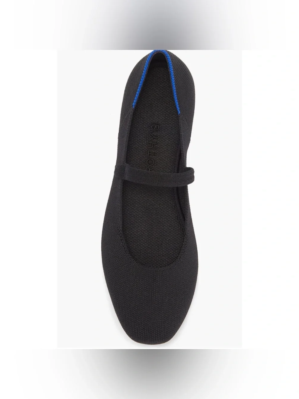 New Rothy's The Square Mary Jane Flats in Black 7.5